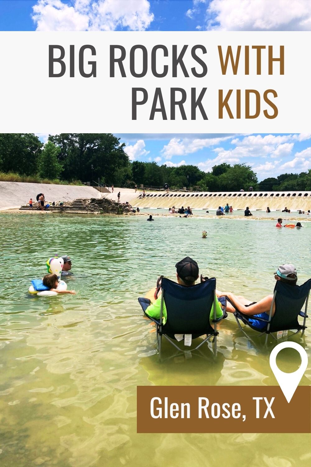 Swimming at Big Rocks Park in Glen&nbsp;Rose